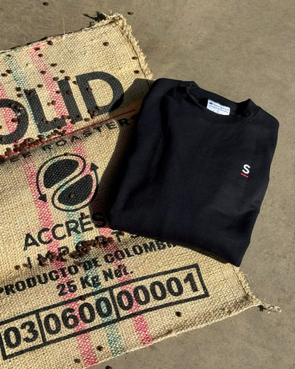Solid Coffee Champion Crewneck Sweater