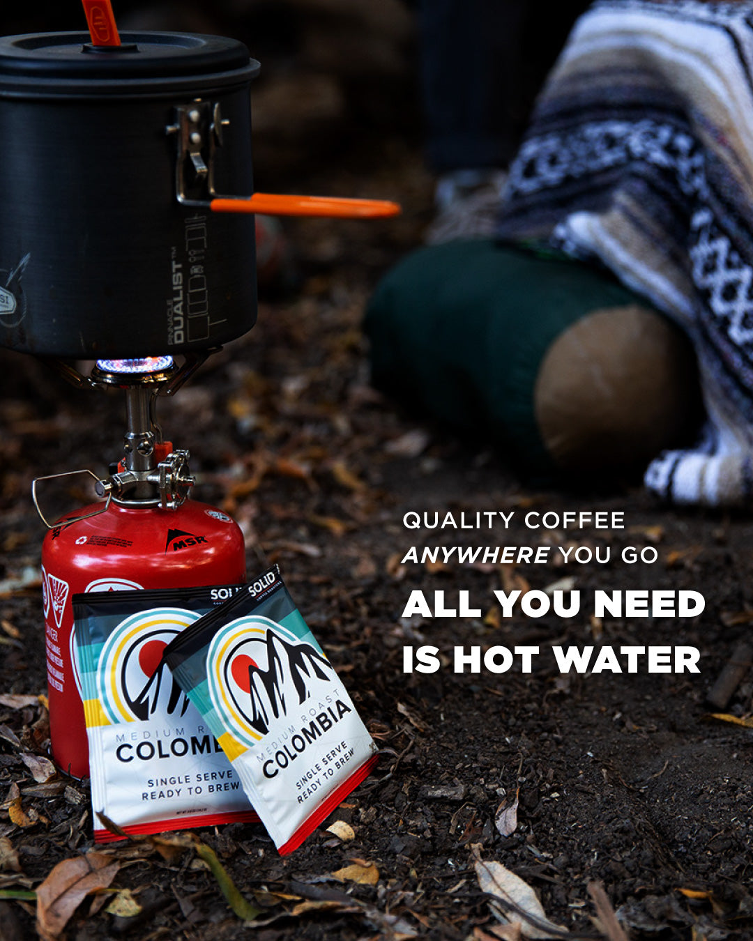 Single Serve Coffee Tea Bag (10 Pack) - Colombia