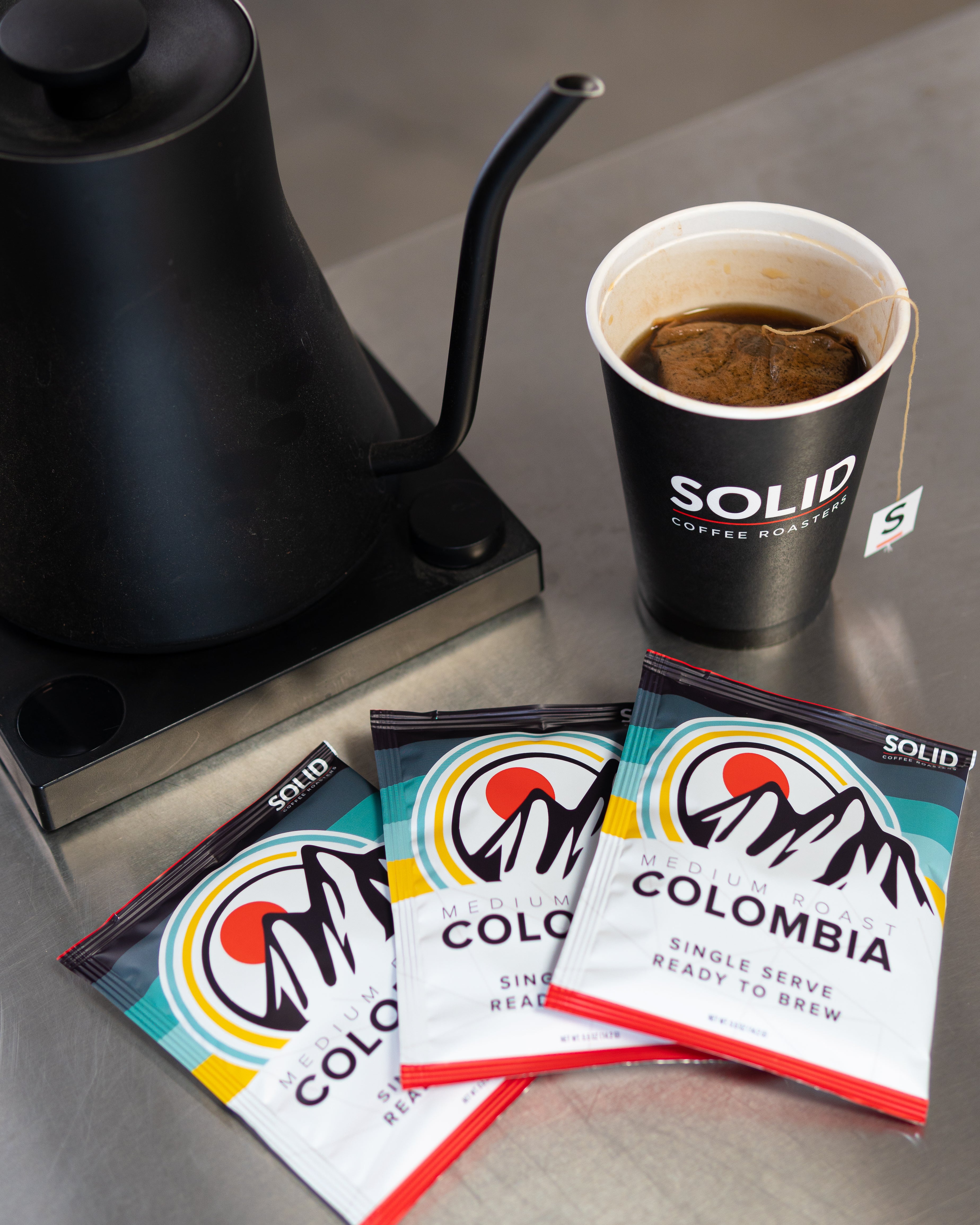 Single Serve Coffee Tea Bag (10 Pack) - Colombia